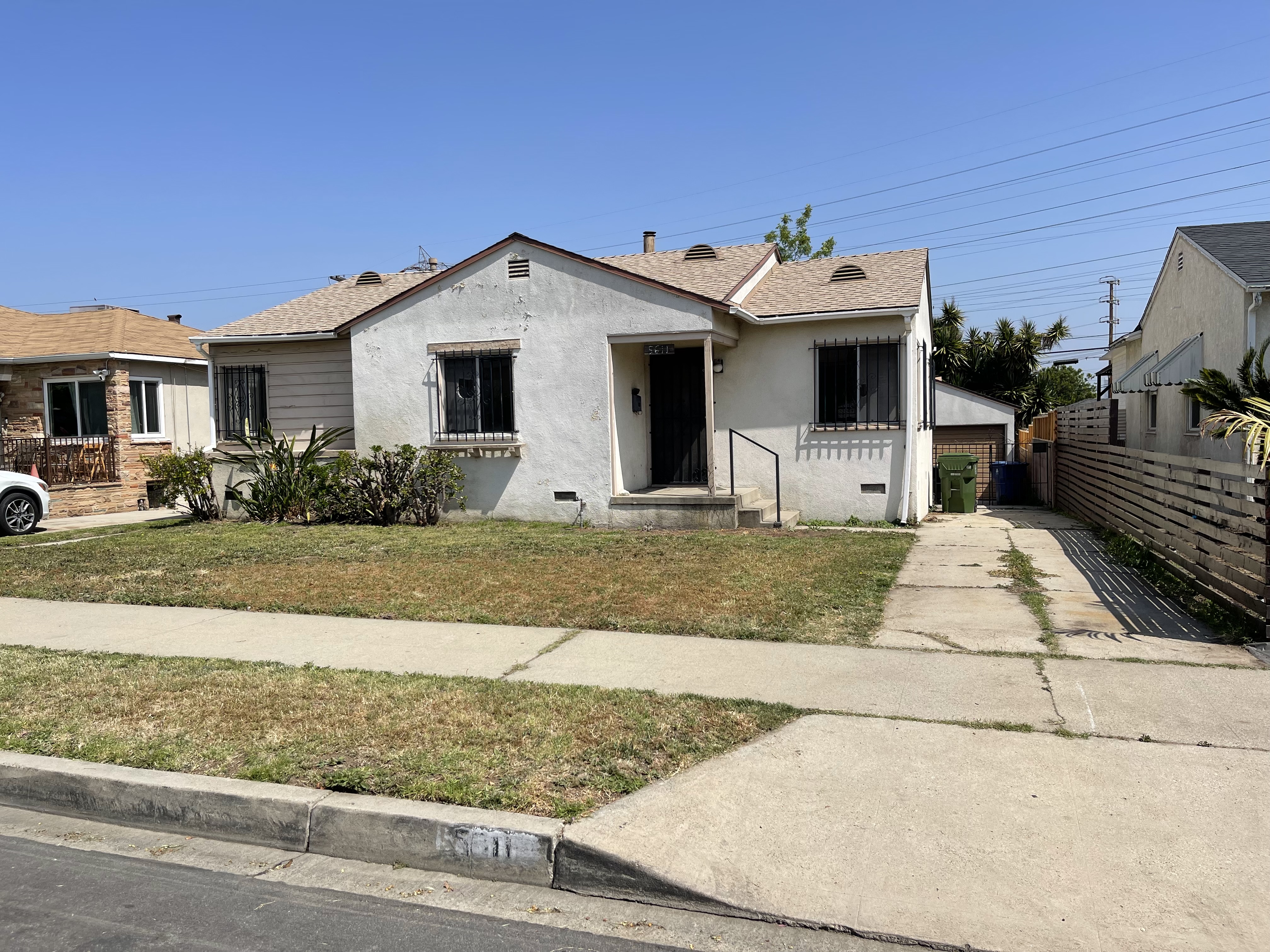 Before: West Adams, Los Angeles